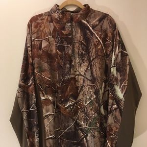 Realtree Camo 1/4 Zip Jacket